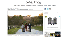 Desktop Screenshot of peterbangsblog.com